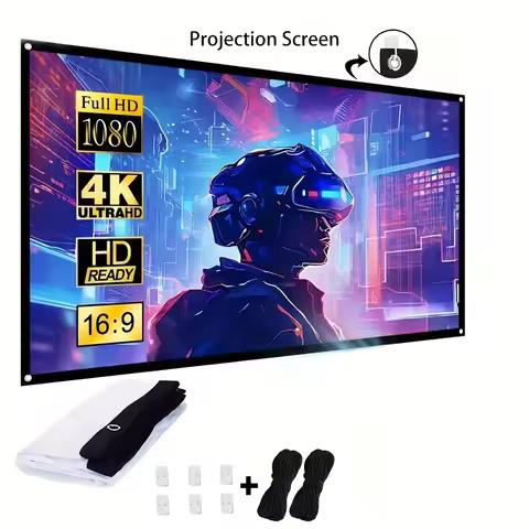 100/120/150 inch projection screen 16:9 indoor/outdoor for cinema/office backyard party cinema scree
