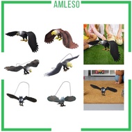[Amleso] Simulated Eagle Model Eagle Statue Education Realistic Texture Play Decor Eagle Toy Figure 