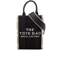 【MARC JACOBS】THE JACQUARD TOTE 雙色迷你手機托特包(黑色)/平行輸入