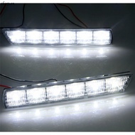 CSCSNL 1 set DRL Daytime Running lights daylight car LED with fog head lamp cover car-styling For Mi