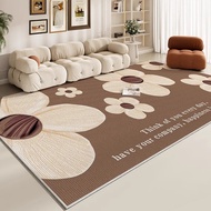 Carpet Floor Mats Entrance Home Living Room Fresh Carpet Sofa Coffee Table Blanket Disposable Bedroom Bedside Blanket Care-Free Simple Floor Mats Customi
