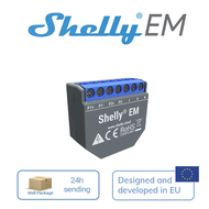 Shelly EM | WiFi-controlled smart switch energy meter with contactor control | Home automation | Ale