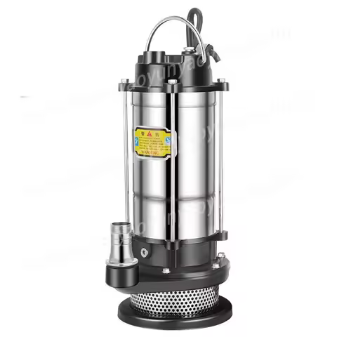 220V 1 Inch High Lift Submersible Water Pump - For Home Well & Farm Clean/Dirty Water