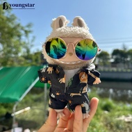【FY】  For 17cm Labubu Doll Clothes Fashion Beachwear Color Match Dolls Accessories Cute Decoration L