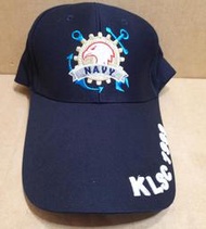 海軍 KLSC 1999  藍色小帽 便帽 鴨舌帽