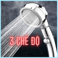 3-mode high-end pressure shower head with on/off function shower head high pressure