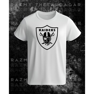 Baju Tshirt RAIDERS Murah dan Berkualiti Tinggi - High Premium Cotton Tshirt