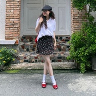 Short floral skirt - Aufra Studio