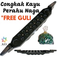 Congkak Kayu Perahu Naga FREE GULI / Congkak Kayu Free Guli / Congkak Kayu Panjang Free Guli / Congk