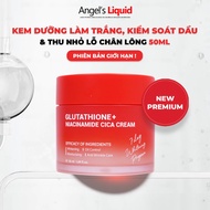 Whitening, Oil Control, Pore Minimizing Angel's Liquid Glutathione Plus Niacinamide Cica Cream 50ml 