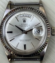 ROLEX 勞力士 1803 DAY DATE 18K WG WHITE GOLD DOOR STOP DIAL 長劍針