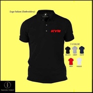 Microfiber Dry Fit Quick dry Jersi Jersey Polo T Shirt Logo Sulam Embroidery KYB shocks Absorber Air Suspension FF678