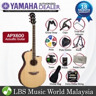 Yamaha APX600 40" Thin Line Spruce Top Acoustic Electric Guitar - Natural (APX 600)