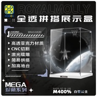 MOLLY Snow สีขาว 400 1000 Pop Mart Bubble Monster ของเล่นกล่องเก็บของ การ์ตูน อะนิเมะสะสมรูปกรณีกล่อ