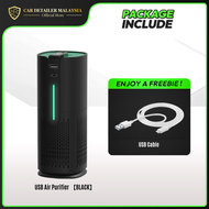 【CP CAR Detailer】USB Car Air Purifier Air Mini 1200mAh Rechargeable Ambient Light 车载净化器