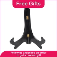 Heavy Duty Wooden Foldable Display Easel Stand Dish Plate Teacake Prize Medal Holder Rack