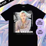 ขายร้อน เสื้อยืดแฟชั่น Kaos Na Jaemin Nana NCT U NCT DREAM NCT 2020 Resonance Make A Wish Custom Kaos KpopStreetwear ผู้ชาย T เส เสื้อยืดพิมพ์ลายลำลอง