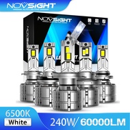 Novsight N60 Car LED Headlight H4 H11 H7 HB3 HB4 Newest design  240W 60000LM 6500K Super Bright car 