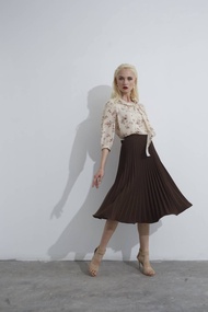 GSP CREPE TWILL SKIRT (SQ1LDW)