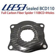 LEESE Full Carbon BCD110 4Bolts Chainring Spider for EASTON Interface EC90SL XXE GP3 LEESE Crank Bic