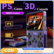 R36S Games Console 30000+ Games PS Games 3.5 inches IPS Screen 3000mah 3D Dual System