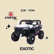 (EJP-7734) MAINAN EXOTIC MOBIL AKI 7734 JEEP 12V-7AH 2GB - gowes laju