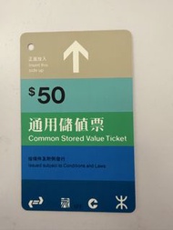 早期地鐵車票