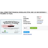 Wall Street Prep Financial Modelling (Total size: 2.23 GB Contains: 6 folders 121 files)