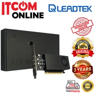 LEADTEK NVIDIA QUADRO RTX A400 4GB GDDR6 64BIT GRAPHIC CARD (900-5G172-2560-000)