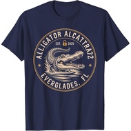 Alligator Alcatraz | Florida Everglades Parody Design T-Shirt