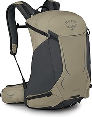 Osprey Hikelite 28L Durable Hiking Backpack - Travel Daypack with Rain Cover for Men and Women, Oliv