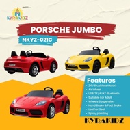 Mainan Mobil Aki Anak Porsche Jumbo KYZ 021C