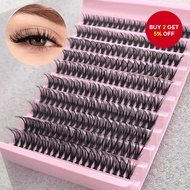 DIY200 eyelash clusters, extra thick eyelash extensions, eyelash curlers, extra thick single eyelash
