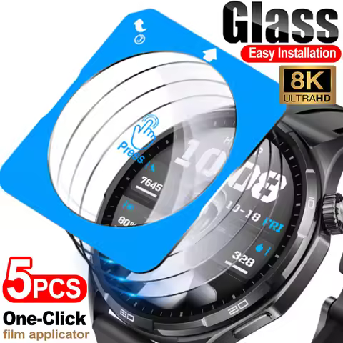 HD Tempered Glass For Honor Watch 6 Plus 6Plus HD Screen Protectors Smartwatch Films Auto Installati