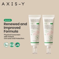 AXIS-Y Complete No-Stress Physical Sunscreen Version 3 SPF 50++ PAComplete NO-Stress Physical axis y
