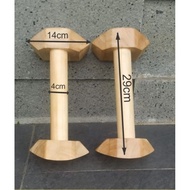 Paralletes push up bar, push up bar wood