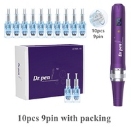 Dr. pen Ultima X5 With 10 pcs Needl-esHead Wieless Microneed-ling pen MicroNeed-le Derma Pen MTS The