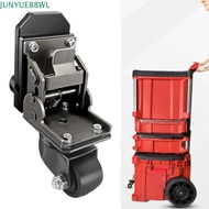 JUNYUE88WL Front Casters, Sturdy Construction Collapsible Design Toolbox Casters, Stainless Steel 20
