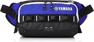 Yamaha Q1G-RST-Y06-0BL Waterproof Bag, Collaboration Model, Waterproof Hip Bag, Black/Blue