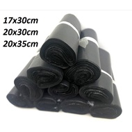 17x30cm & 20x30cm & 20x35cm Flyers Plastic Bag Hitam Courier Parcel Courier Bag Kurier Plastic