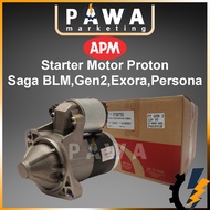 APM 100% Authentic AE-S-900-00L Starter Motor Proton Saga BLM Waja Campro Exora Bold Persona Gen 2