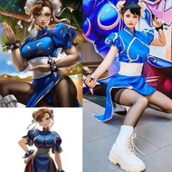 萬聖節成人服裝 春麗全套 男女着都得 大碼