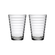[Hieno] Iittala Aino Aalto Tumbler 33cl 2pc (Clear) | Finnish Design | Nordic Glassware | Aino Aalto