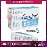 INNOFINE Comfort Insulin Needle 6MM x 31G x 0.25 100s pieces