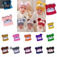 Children's beanie, character beanie, doraemon motif beanie, name beanie, naama embroidered beanie