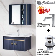 [Bag4ever] Cabana Home Living 5 IN 1 Aluminium Bathroom Furniture Set CBFAL66607