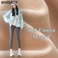 2024 Womens Autumn Winter High Waist Fleece Sharkskin Leggings Women Seamless Slim Tight-Fit Velvet 