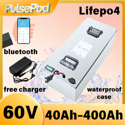 20S 60V 40Ah 80Ah 100Ah 150Ah 200Ah 240Ah 300Ah 400Ah Lifepo4 Battery for 3KW 6KW EV RV Motorcycle T