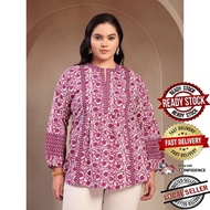3XL - 6XL Indian Kurti with pants and dupatta Long Short Women Kurtis Kurta Tunic Top Blouse Plus Se
