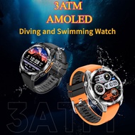 2025 HD300 Smart Watch For Men Waterproof Diving And Swimming Watch AMOLED Screen Outdoor Sports Sma